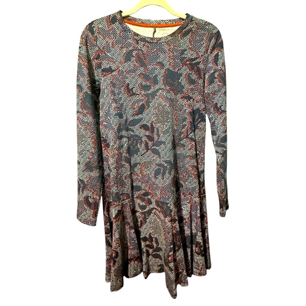 Tory Burch Elegant Multicolor Patterned Dress Siz… - image 1